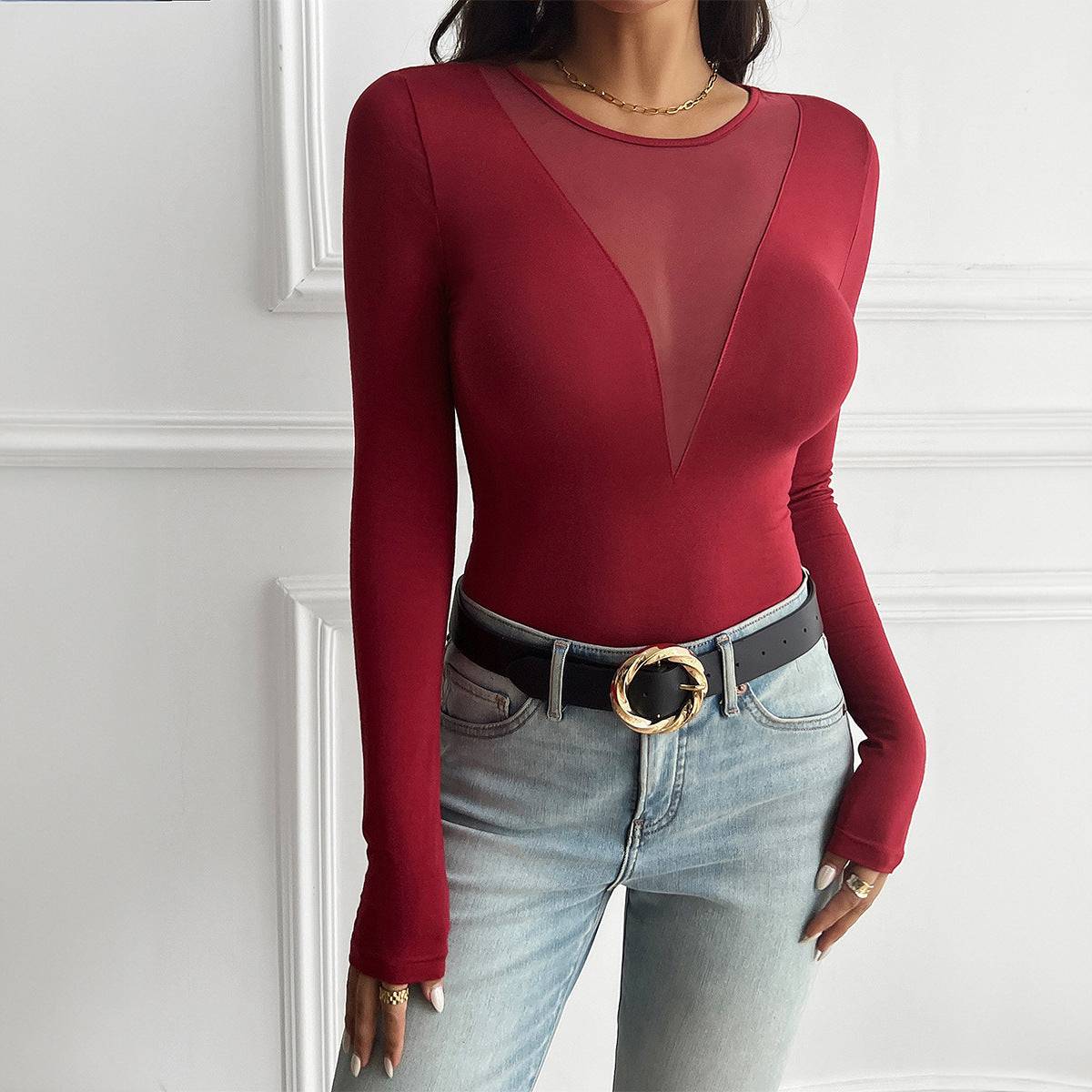 Long-sleeved T-shirt Top