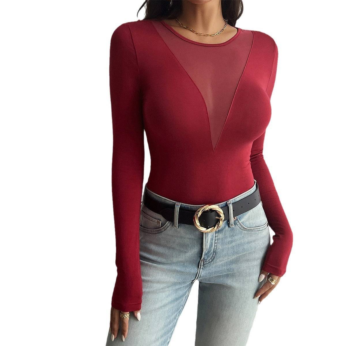 Long-sleeved T-shirt Top