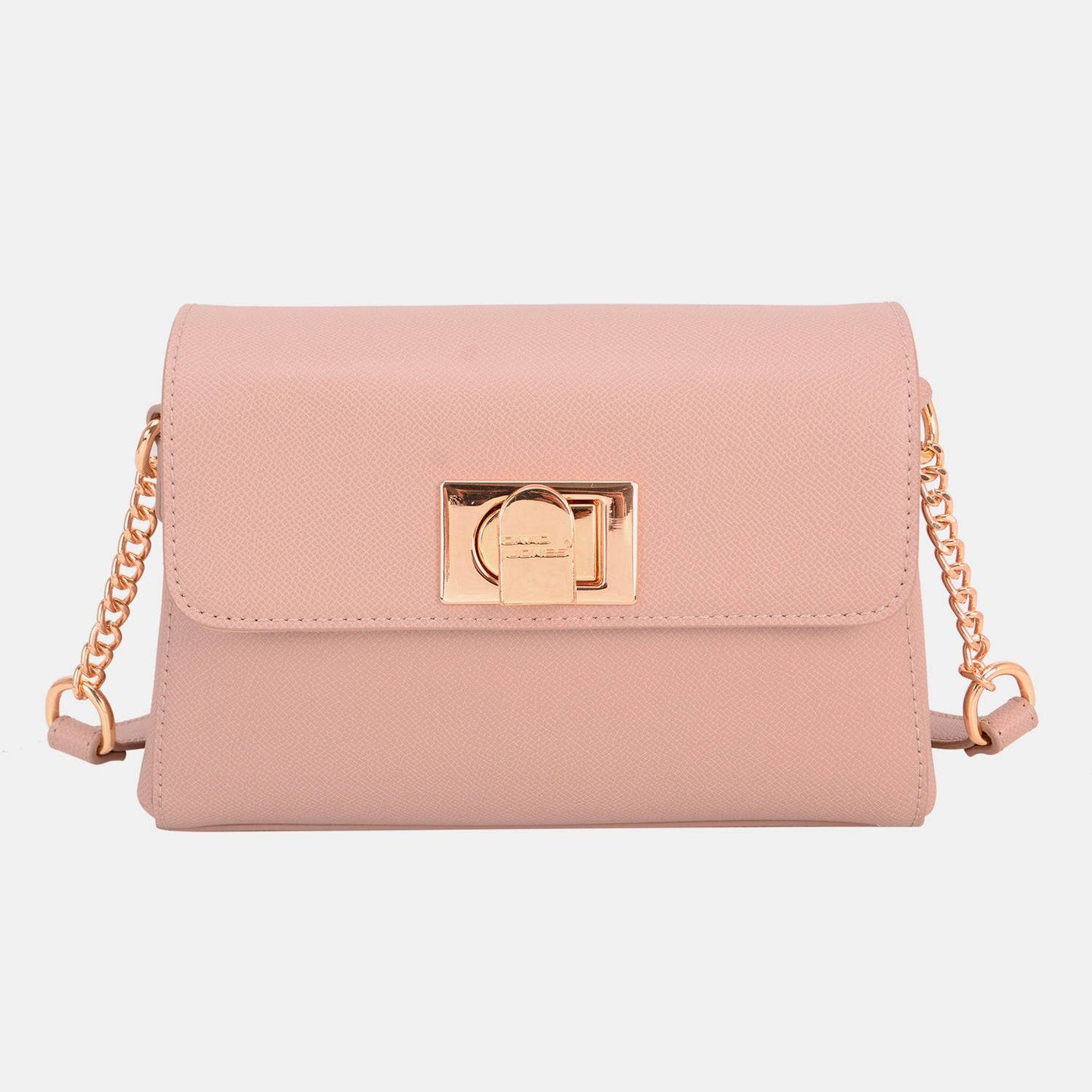 David Jones PU Leather Crossbody Bag - Siennasass