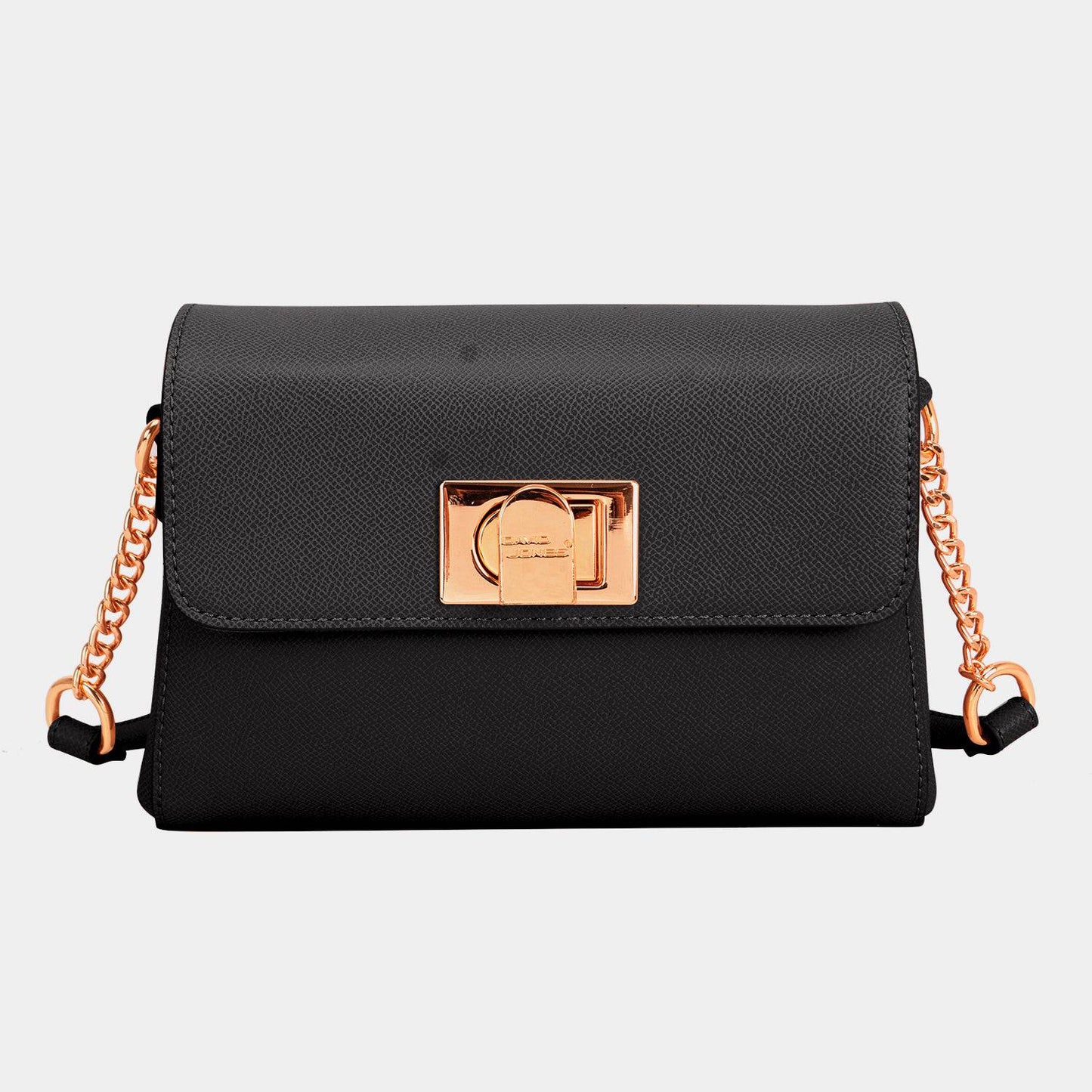 David Jones PU Leather Crossbody Bag - Siennasass