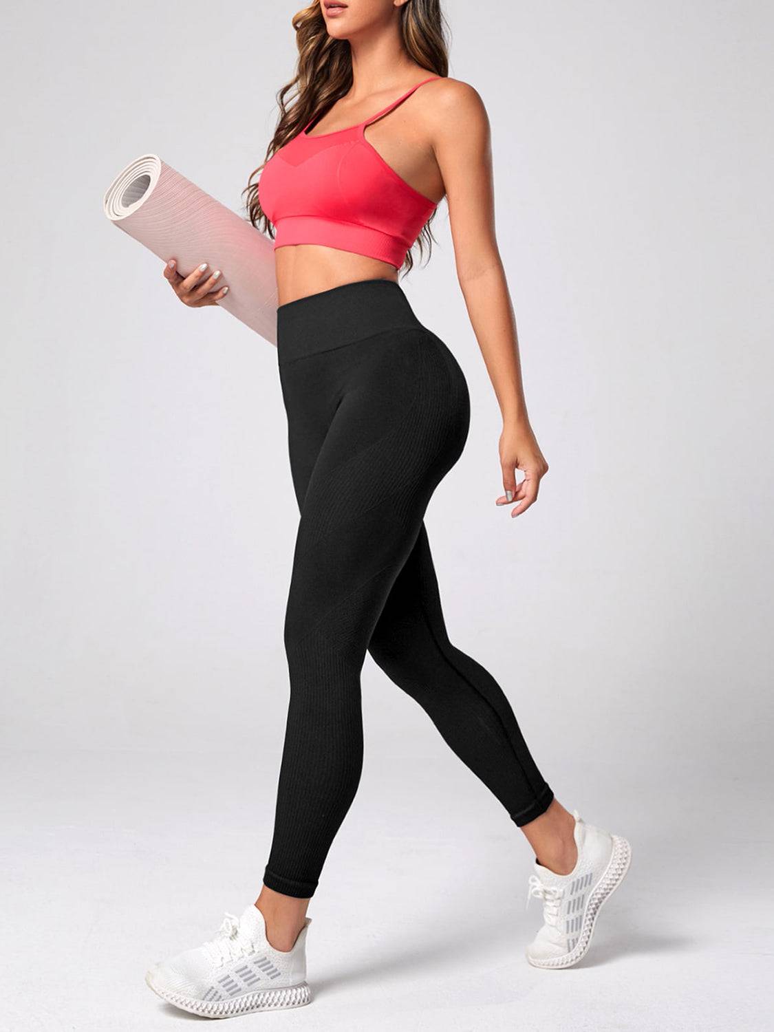 High Waist Active Leggings - Siennasass