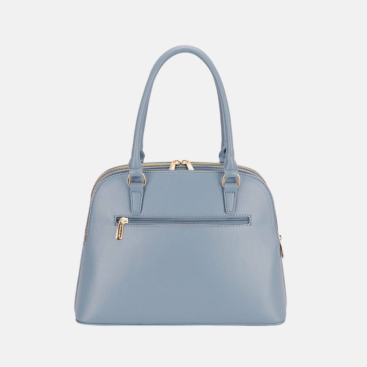 David Jones PU Leather Handbag - Siennasass