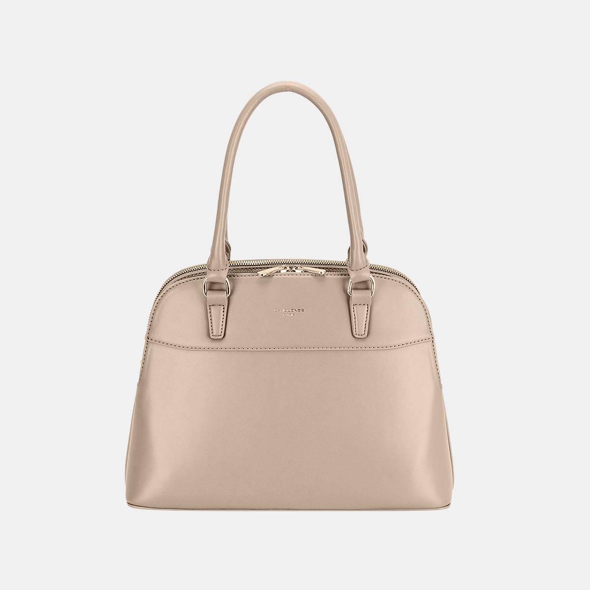 David Jones PU Leather Handbag - Siennasass