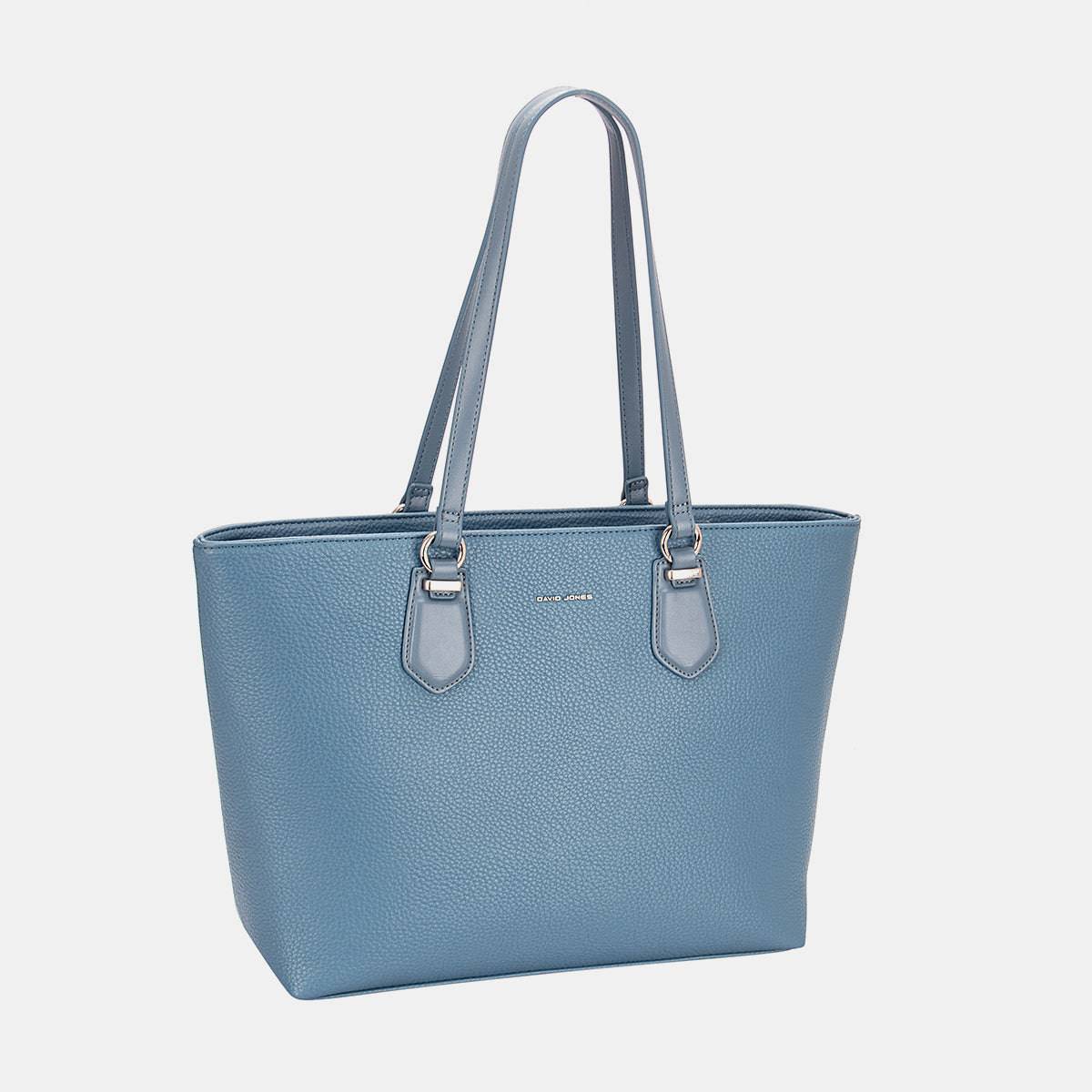 David Jones PU Leather Tote Bag - Siennasass