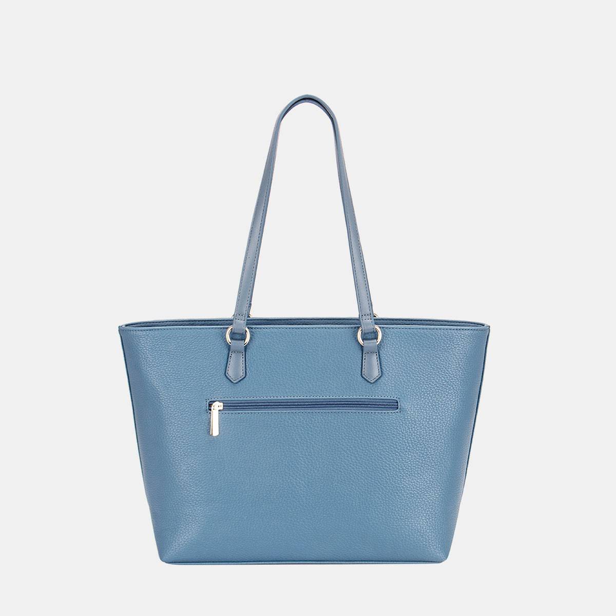 David Jones PU Leather Tote Bag - Siennasass