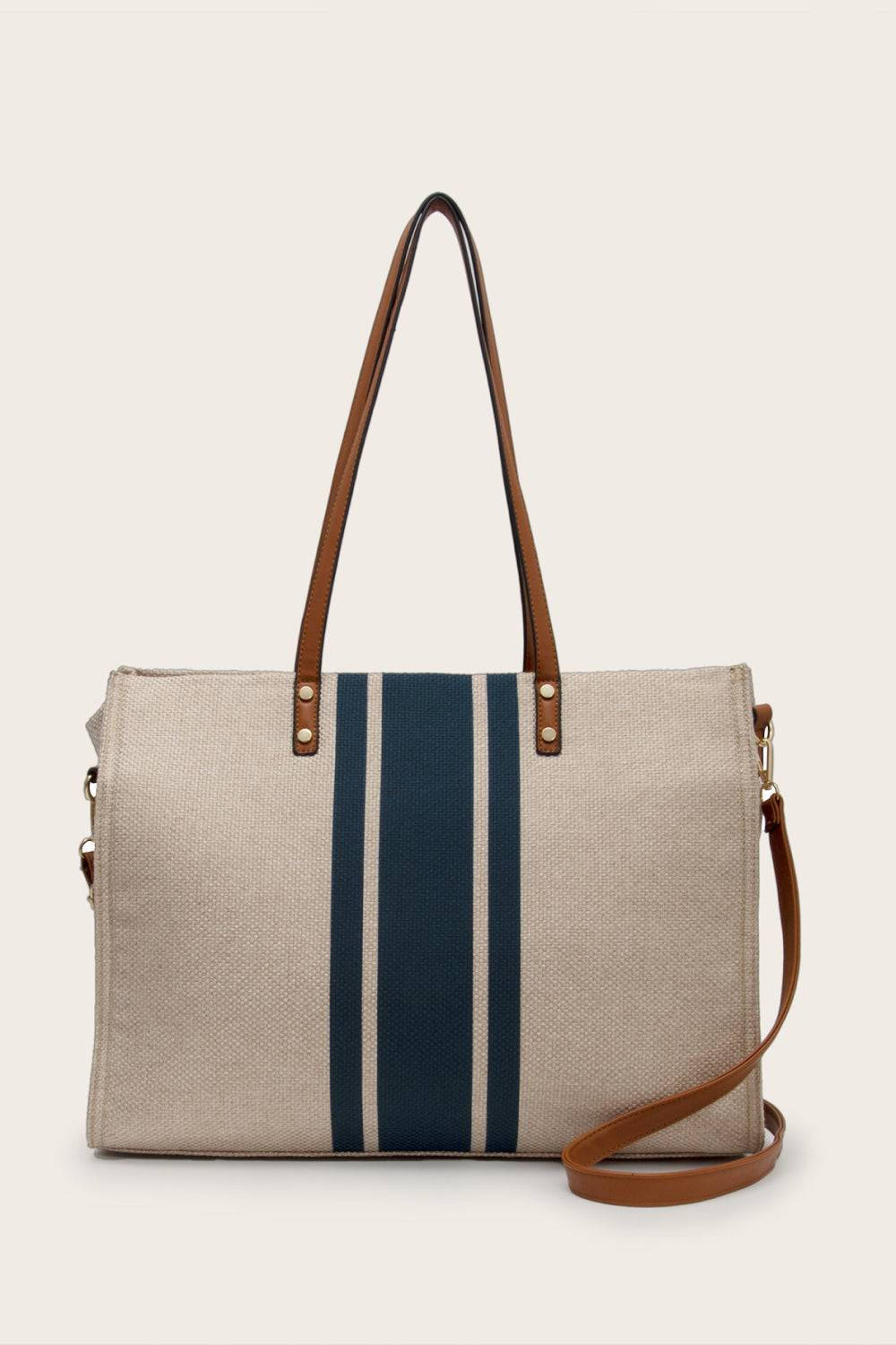 Striped Tote Bag - Siennasass