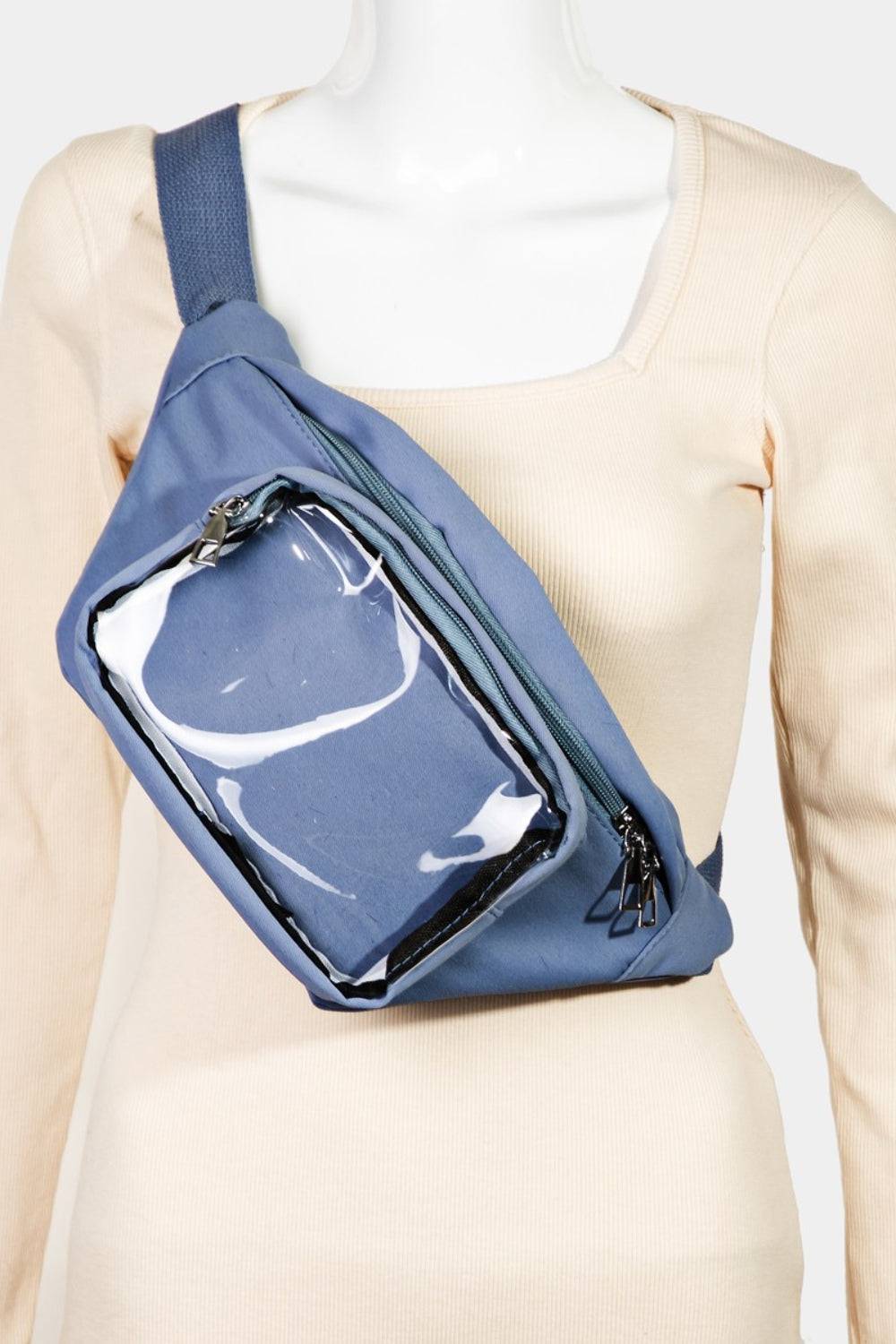 Fame Adjustable Strap Sling Bag - Siennasass