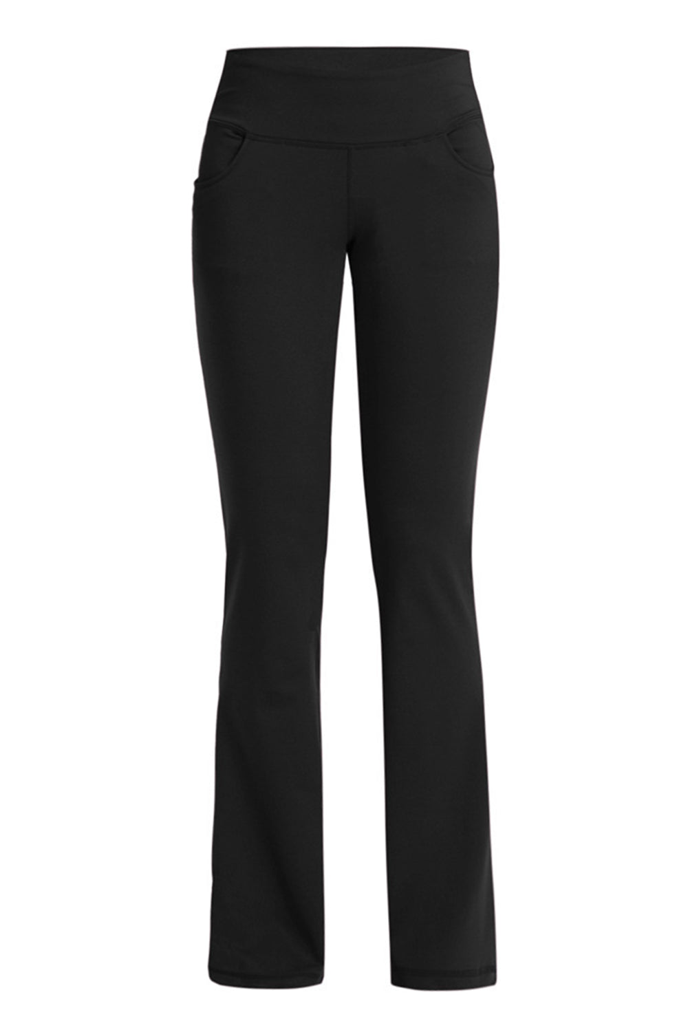 Pocketed High Waist Active Pants - Siennasass